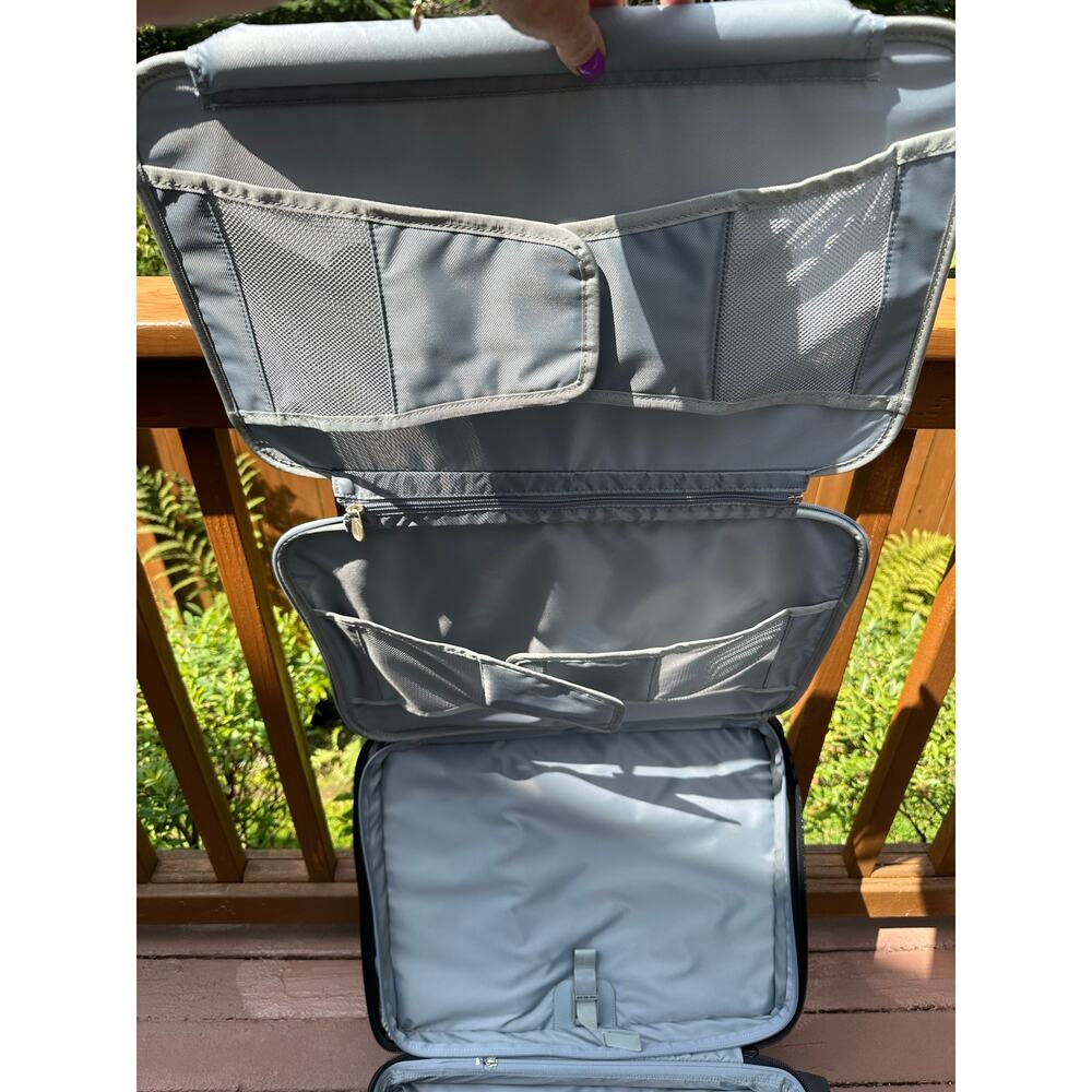 Briggs & Riley Baseline 20" Carry On Expandable Wide-body U420XW-4 Black - Picture 5 of 12